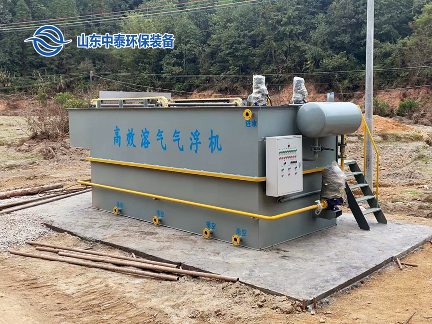 溶氣氣浮機在牛蛙養(yǎng)殖污水處理時的應(yīng)用優(yōu)勢